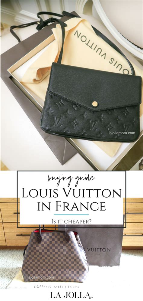 is louis vuitton cheaper in france or london|louis vuitton in paris cost.